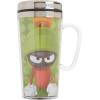 Spoontiques Insulated Travel Mug, 14oz – Double Wall Stainless & Acrylic Drink Cup with Twist Top Lid & Handle – Scooby Doo(Marvin the Martian)