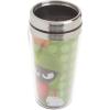 Spoontiques Insulated Travel Mug, 14oz – Double Wall Stainless & Acrylic Drink Cup with Twist Top Lid & Handle – Scooby Doo(Marvin the Martian)