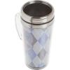Spoontiques Insulated Travel Mug, 14oz – Double Wall Stainless & Acrylic Drink Cup with Twist Top Lid & Handle – Scooby Doo(Multicolor)