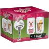 Spoontiques Wonder Woman Glass Set – 2 Unique Glasses Per Set in Colorful Decorative Gift Box – 16oz – 5 1/4″ Tall(A Christmas Story)