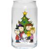 Spoontiques Wonder Woman Glass Set – 2 Unique Glasses Per Set in Colorful Decorative Gift Box – 16oz – 5 1/4″ Tall(Peanuts Christmas)