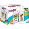 Spoontiques Wonder Woman Glass Set – 2 Unique Glasses Per Set in Colorful Decorative Gift Box – 16oz – 5 1/4″ Tall(Scooby Doo)