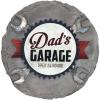 Spoontiques – Garden Décor – Dad’s Garage Stepping Stone – Decorative Stone for Garden