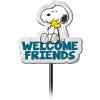 Spoontiques – Garden Décor – Garden Stake – Decorative Stake for Lawn and Yard - 24” High – Durable Weather Resistant Resin Sign for Home Decoration – Peanuts Garden Stake