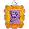 Spoontiques Door Décor Sign – Weatherproof PVC Signs for Indoor or Outdoor Use - Includes Decorative Ribbon for Hanging – How You Doin Door Sign