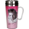 Spoontiques Elvis Insulated Travel Mug, Pink