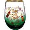 Spoontiques Let It Flow Stemless Glass