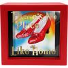 Spoontiques Wizard of Oz Shadowbox Bank – Wooden Piggy Bank Box with See Through Front Panel & Decorative Backsplash – Ruby Slippers Themed (6″ x 2.5″ x 6″)
