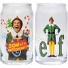 Spoontiques Wonder Woman Glass Set – 2 Unique Glasses Per Set in Colorful Decorative Gift Box – 16oz – 5 1/4″ Tall(Elf)