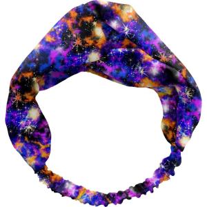 Spoontiques – Headband – Printed Fabric Hair Bands – Knotted Hair Band for Everyday Use – Harry Potter Crest, one size (20304)(Galaxy)