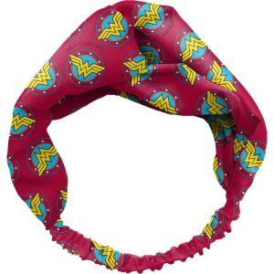 Spoontiques – Headband – Printed Fabric Hair Bands – Knotted Hair Band for Everyday Use – Harry Potter Crest, one size (20304)(Wonder Woman)