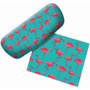 Spoontiques Elvis Red Eyeglass Case(Flamingo)