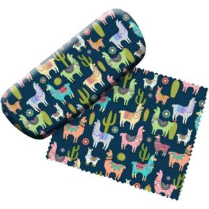 Spoontiques Elvis Red Eyeglass Case(Llamas)