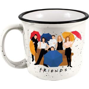 Spoontiques Harry Potter Ceramic Camper Mug, 14oz – Microwave & Dishwasher Safe, for Cold & Hot Beverages(Friends)