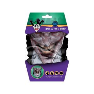 Spoontiques Music Hair Wrap – Multifunctional Bandanna, Headband, Hair Tie, Gaiter, and Scarf(Joker)