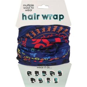 Spoontiques Music Hair Wrap – Multifunctional Bandanna, Headband, Hair Tie, Gaiter, and Scarf(Yoga)