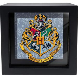 Spoontiques Wonder Woman Shadowbox Bank(Hogwarts Crest)