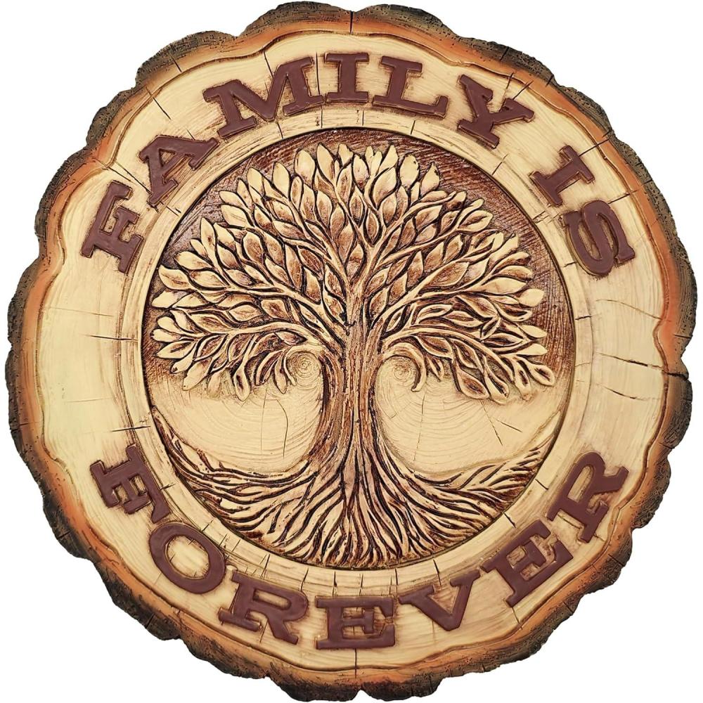 image:imageSpoontiques  Garden Dcor  Family is Forever Stepping Stone  Decorative Stone for Garden