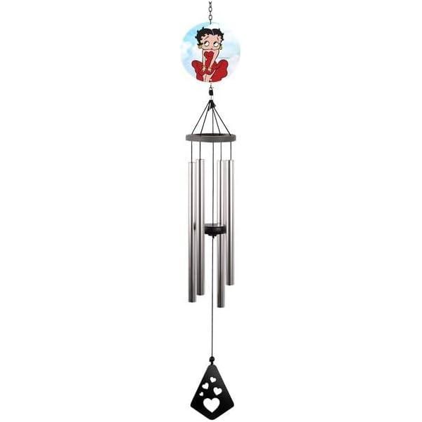 image:imageSpoontiques  Wind Chimes  Garden Dcor  Decorative Chimes for Yard and Garden Decoration Betty Boop Wind Chime