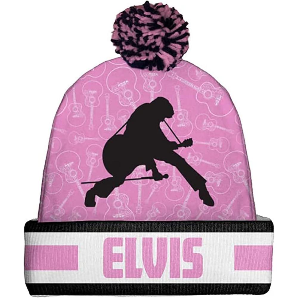 image:imageSpoontiques 20390 Pink and Black Elvis Hat