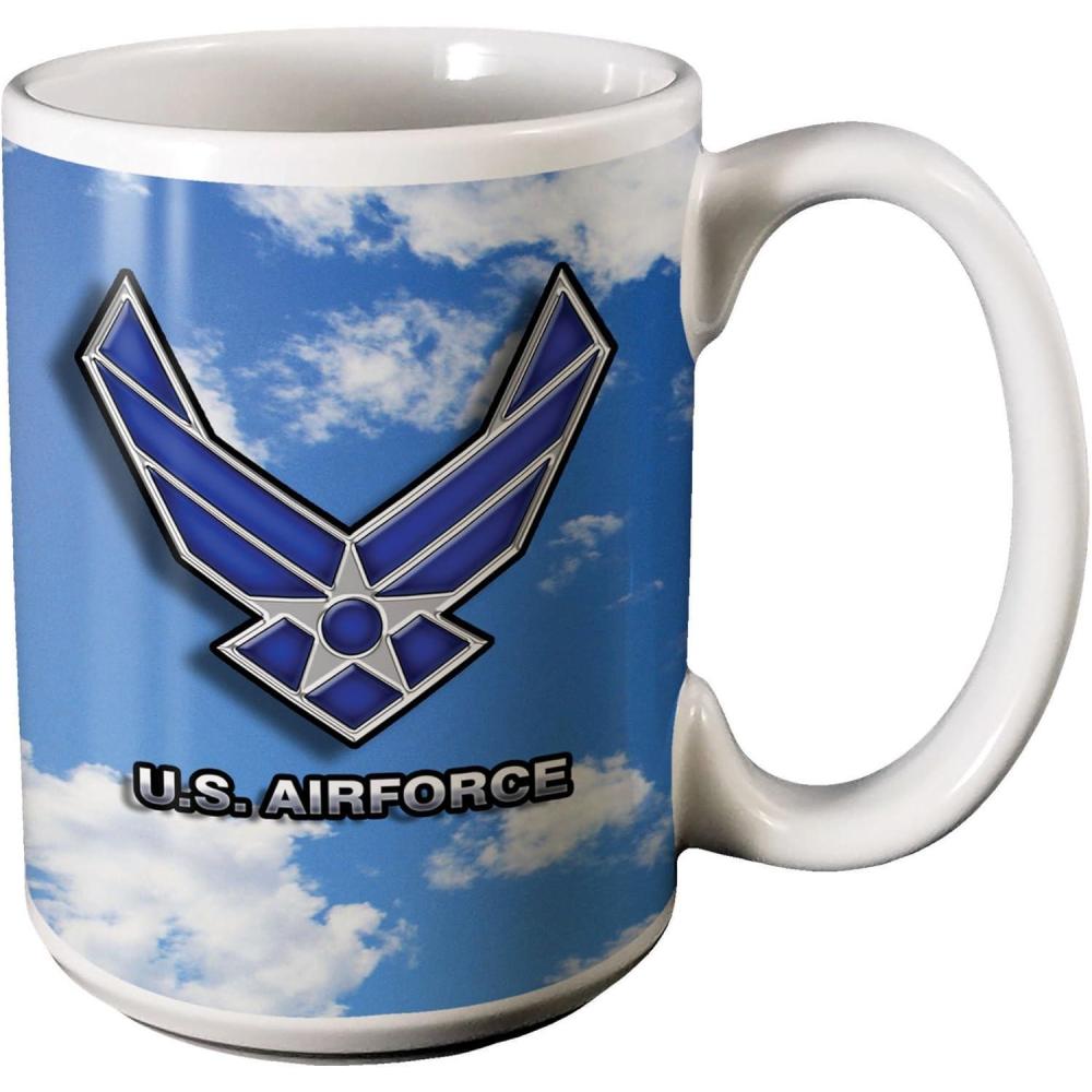 image:imageSpoontiques Witch Ceramic Coffee Mug 14 ounces Multicolor Model 19303Air Force