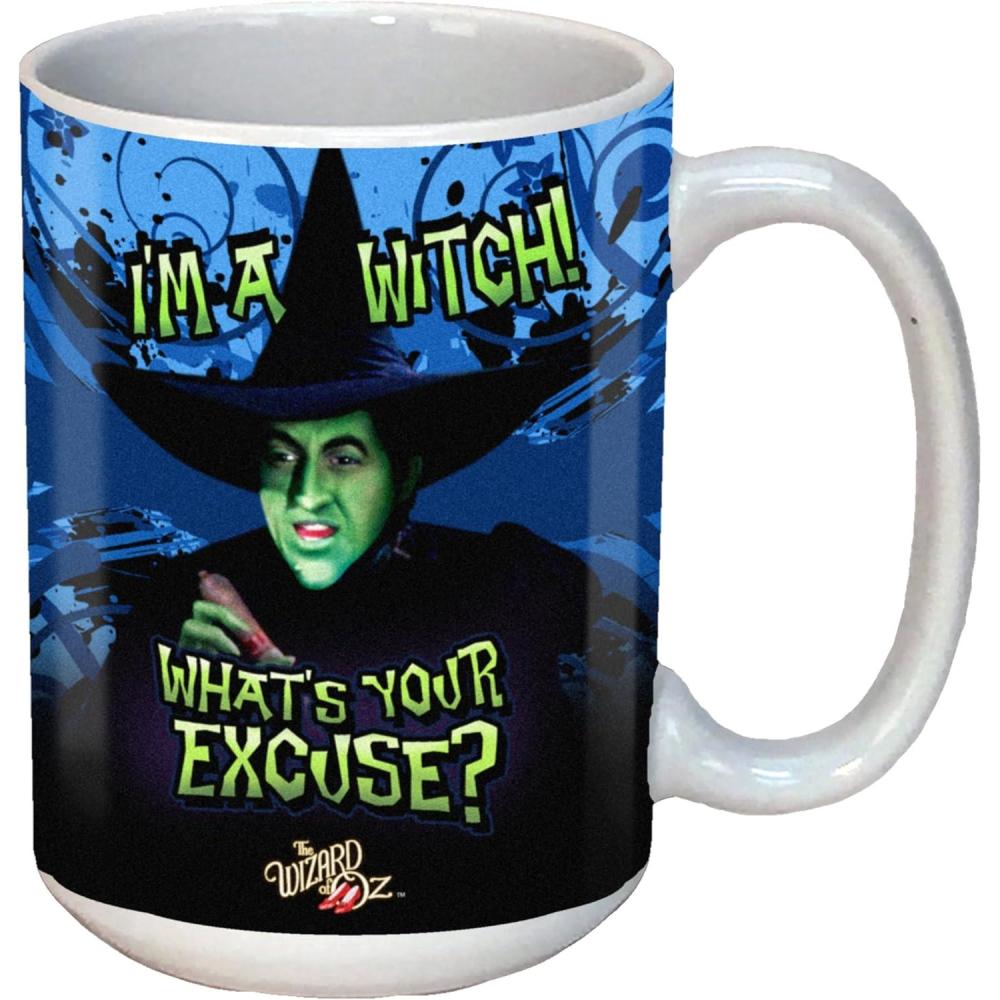 image:imageSpoontiques Witch Ceramic Coffee Mug 14 ounces Multicolor Model 19303Im a Witch