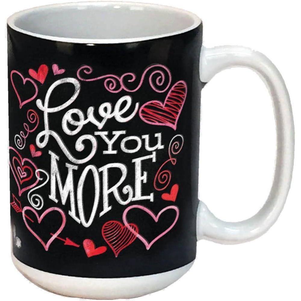 image:imageSpoontiques Witch Ceramic Coffee Mug 14 ounces Multicolor Model 19303Love You More