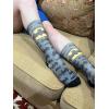 Spoontiques Fun Crew Socks, One Size Fits Most(Gray)