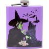 Spoontiques – Stainless Steel Hip Flask Functional Drinkware – 7oz Liquid Capacity with Stainless Steel Refill Funnel – 4.75″ Tall – Gift for Birthday, Bachelor/Bachelorette Party – Wicked Witch Flask(Wicked Witch)