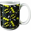 Spoontiques Witch Ceramic Coffee Mug, 14 ounces, Multicolor (Model: 19303)(Batman Logos)