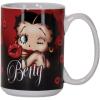 Spoontiques Witch Ceramic Coffee Mug, 14 ounces, Multicolor (Model: 19303)(Betty Boop Kiss)