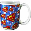 Spoontiques Witch Ceramic Coffee Mug, 14 ounces, Multicolor (Model: 19303)(Superman Logos)