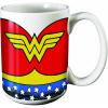 Spoontiques Witch Ceramic Coffee Mug, 14 ounces, Multicolor (Model: 19303)(Wonder Woman Logo)