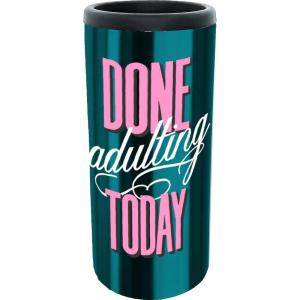Spoontiques Betty Boop Stainless Steel Can Cooler – Double Walled Beverage Insulator – Keeps Drinks Colder Longer(Done Adulting Today)