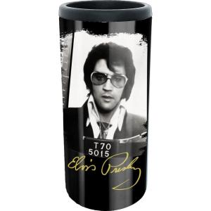 Spoontiques Betty Boop Stainless Steel Can Cooler – Double Walled Beverage Insulator – Keeps Drinks Colder Longer(Elvis)