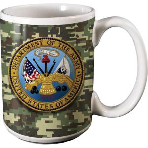 Spoontiques Witch Ceramic Coffee Mug, 14 ounces, Multicolor (Model: 19303)(Army)
