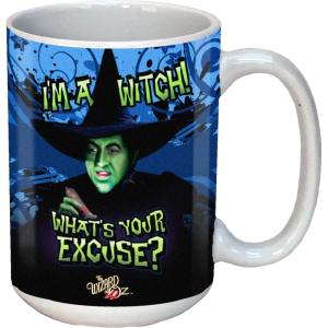 Spoontiques Witch Ceramic Coffee Mug, 14 ounces, Multicolor (Model: 19303)(I’m a Witch)