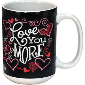 Spoontiques Witch Ceramic Coffee Mug, 14 ounces, Multicolor (Model: 19303)(Love You More)