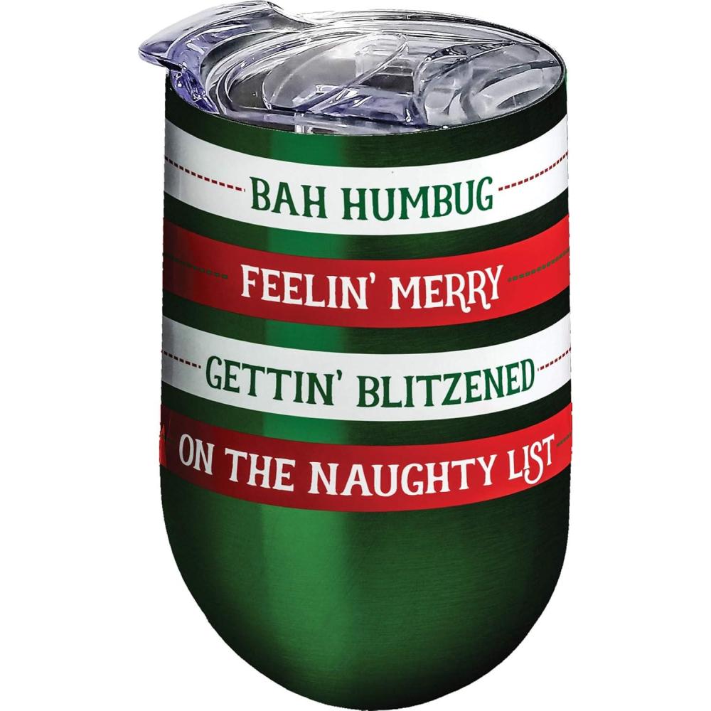 image:imageSpoontiques Blitzened Stainless Wine Tumbler