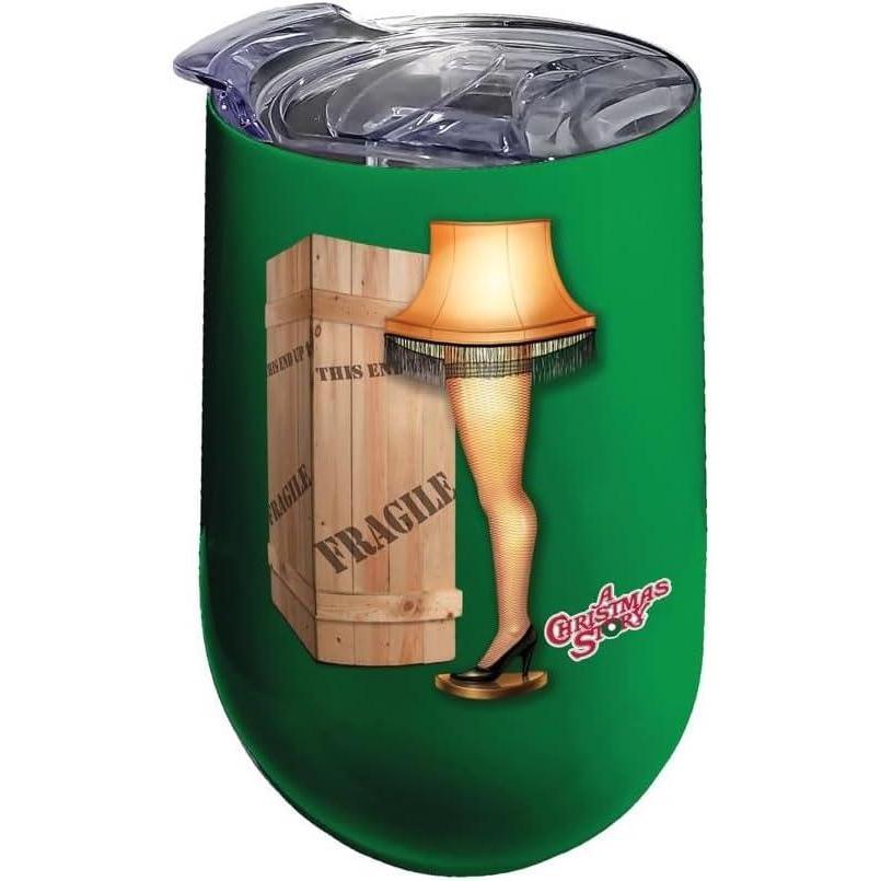 image:imageSpoontiques Leg Lamp Stainless Wine Tumbler