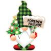 Spoontiques – Christmas Light Up Ornaments – Wooden Decorations with LED Lights – Batteries Included – 4” x 5” with Hanging Rope – I Love You Ornament(Friends Gnome)