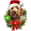 Spoontiques Doodle Ornament – Christmas Light Up Ornaments – Wooden Decorations with LED Lights – Batteries Included – 4″x5″ with Hanging Rope