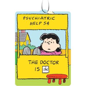 Spoontiques Peanuts Air Freshener(Peanuts Lucy)
