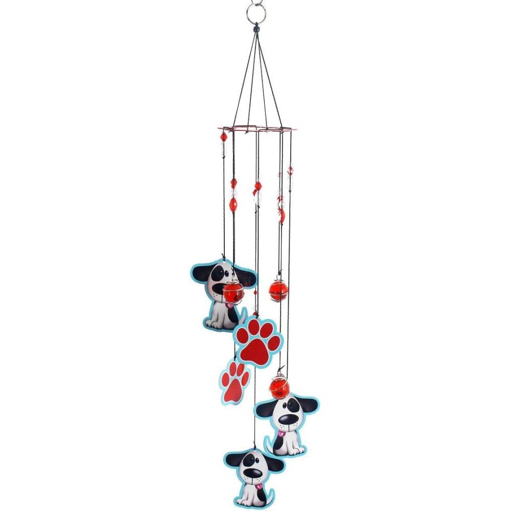 image:imageSpoontiques Dog Wind Chime Outdoor Garden Dcor Decorative Chimes for Yard Garden Backyard and Patio Decoration