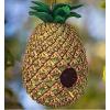 Spoontiques – Birdhouse – Garden Décor – Decorative Bird House for Yard and Garden Decoration – Hanging Novelty for Outdoor Patio – Pineapple, Tan