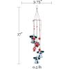 Spoontiques Dog Wind Chime – Outdoor Garden Décor – Decorative Chimes for Yard, Garden, Backyard and Patio Decoration
