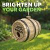 Spoontiques Whiskey Barrel Birdhouse – Garden Décor – Decorative Bird House for Yard and Garden Decoration