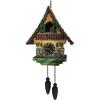 Spoontiques – Birdhouse – Garden Décor – Decorative Bird House for Yard and Garden Decoration – Hanging Novelty for Outdoor Patio – Cukoo Clock Birdhouse