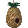 Spoontiques – Birdhouse – Garden Décor – Decorative Bird House for Yard and Garden Decoration – Hanging Novelty for Outdoor Patio – Pineapple, Tan