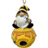 Spoontiques Bee Gnome Birdhouse – Garden Décor – Decorative Bird House for Yard and Garden Decoration